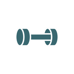 lifting dumbbells icon. Filled lifting dumbbells icon from Fitness and Gym collection. Glyph vector isolated on white background. Editable lifting dumbbells symbol can be used web and mobile