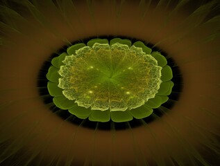 Imaginatory fractal abstract background Image