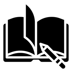 education glyph icon,linear,outline,graphic,illustration