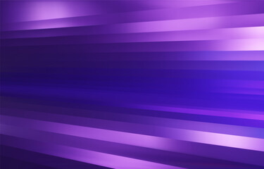 Purple background. Abstract light purple metal gradient. Shiny magenta stripes texture background. violet geometric texture wall with light reflections. Purple wallpaper. 3D Vector illustration.