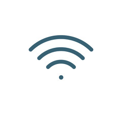 wi fi sign icons. Filled wi fi sign, internet icon from computer and tech collection. Flat glyph vector isolated on white background. Editable wi fi sign symbol can be used web and mobile