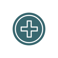 Obraz premium injury icon. Filled injury icon from health and medical collection. Flat glyph vector isolated on white background. Editable injury symbol can be used web and mobile