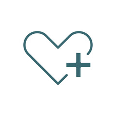 Obraz premium health care icon. Filled health care icon from health and medical collection. Flat glyph vector isolated on white background. Editable health care symbol can be used web and mobile