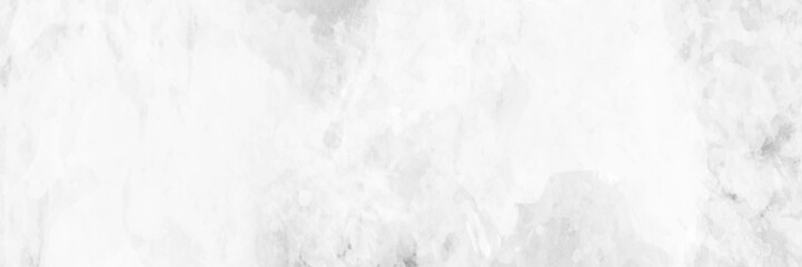 Obraz na płótnie Canvas Silver, grey watercolor textured on white paper background. concrete wall white color for the background. Cement wall modern style background. White painted cement wall texture. White marble texture.