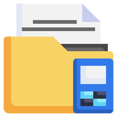 accounting flat icon,linear,outline,graphic,illustration