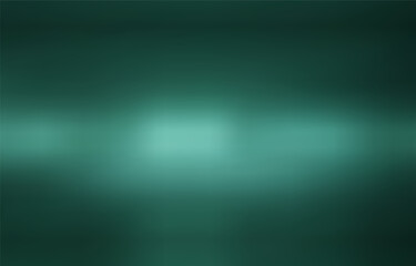 Green background. Abstract light green metal gradient. Shiny green blur texture background. Geometric texture wall with light reflections. Dark green wallpaper. 3D Vector illustration.