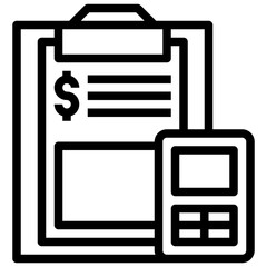 clipboard line icon,linear,outline,graphic,illustration