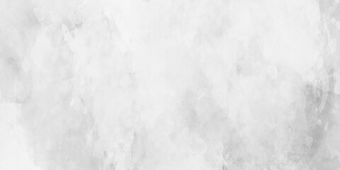 Silver, grey watercolor textured on white paper background. concrete wall white color for the background. Cement wall modern style background. White painted cement wall texture. White marble texture.