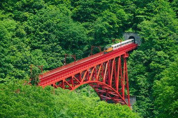 橋と電車