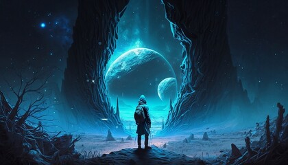 Stranded in mysterious planet 