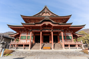 Obraz premium 善光寺 山梨 甲府 ３