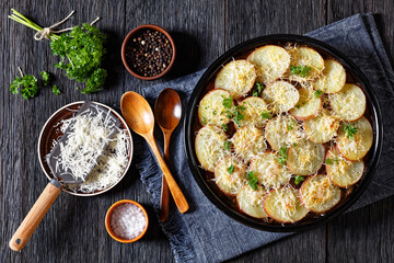 Ground Beef stew with mushrooms, carrots potatoes