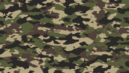 Green hunting camouflage. Military camouflage. - obrazy, fototapety, plakaty