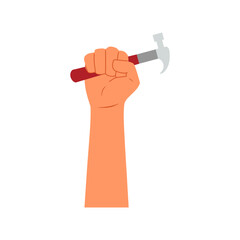 Labor Day Profession Hand