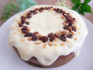 Fototapeta premium お菓子作り キャロットケーキ