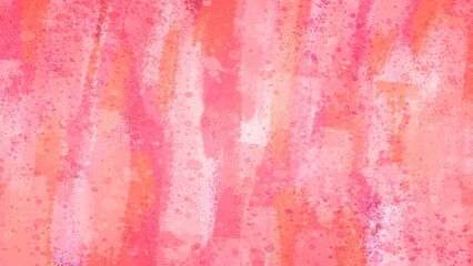 ピンクの水彩背景。シンプルなグランジ背景	
