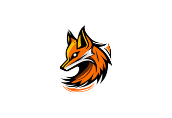 Fototapeta na wymiar fox vector logo