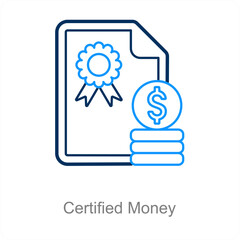 Fototapeta na wymiar Certified Money