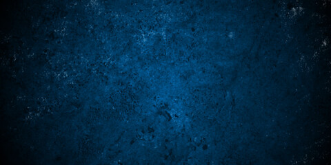 Dark Blue background with grunge backdrop texture, watercolor painted mottled blue background, colorful bright ink and watercolor textures on white paper background.
