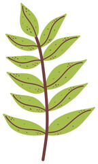 Decorative Leaf Stem