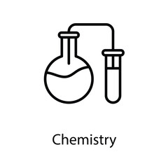 Chemistry icon design stock illustration