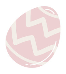 Watercolor easter egg