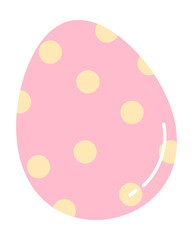 Watercolor easter egg