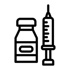 pharmacy line icon