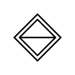 Fototapeta premium Black line icon for stroke