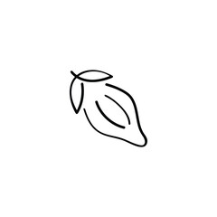 
Cacao Line Style Icon Design