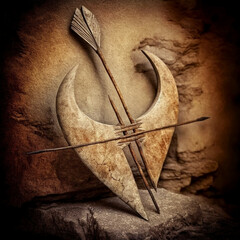 Imagen impresionante de la prehistoria para utilizar como puzle, pintura, en tus estudios... © JUANRAMON