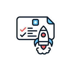 New Projects icon in vector. Illustration