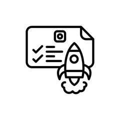 New Projects icon in vector. Illustration