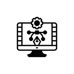 Design Software icon in vector. Illustration