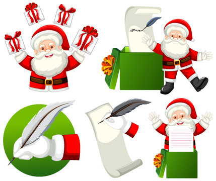 Festive Christmas Vector Icons Collection