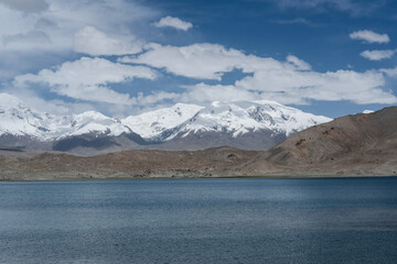 lake and mountains