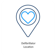 defibrillator location