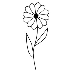 Flower Lineart