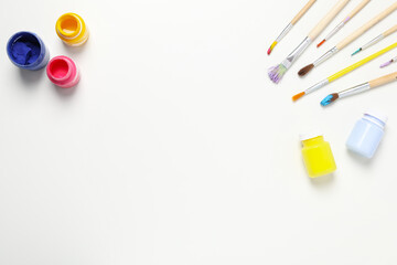 Concept of drawing and art, space for text