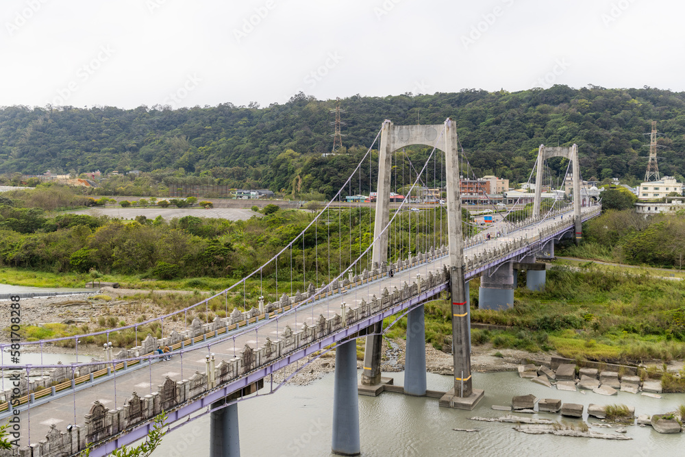 Canvas Prints daxi bridge in taoyuan of taiwan