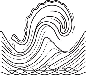 lines waves