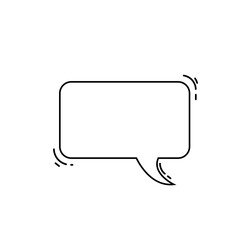 Fototapeta premium Speech Bubble