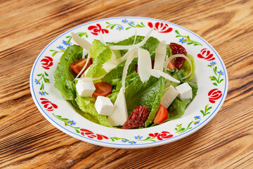 salad with feta and tomatoes