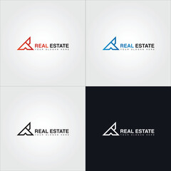 Property and construction creative logo design