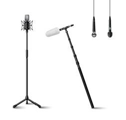 Microphones Realistic Set