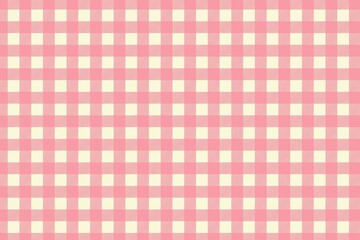 pink and white plaid background 