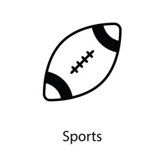 Sports icon design stock illustration