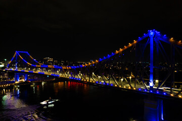 Obraz premium view of the bridge