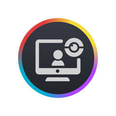 Video Chat - Pictogram (icon) 