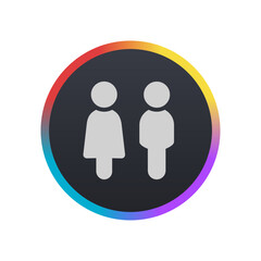 Toilet - Pictogram (icon) 